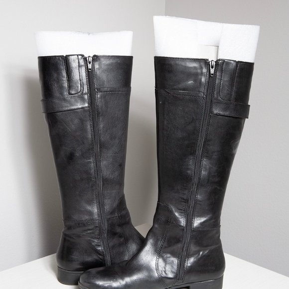 Nine West Ladies Vasookie Riding Boot with Buckles - Picture 7 of 7